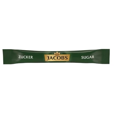 Abbildung von Jacobs Professional Zuckersticks, Hygienisch einzeln verpackter Portionszucker (900 Stück à 4g)