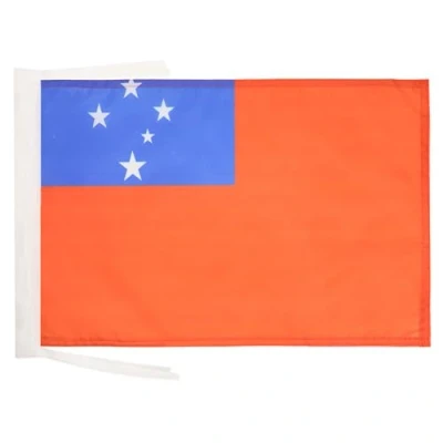 Abbildung von AZ FLAG Flagge Samoa 45x30 Cm Mit Kordel Unabhängiger Staat Fahne 30 x 45 Flaggen