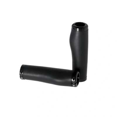 Abbildung von Ergotec MTB ATB Griffe Kyoto Silicon/Alu. 130/130mm per Paar schwarz