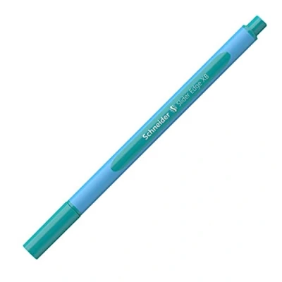 Abbildung von 5 x Schneider Kugelschreiber Slider Edge Pastell Kappenmodell XB ocean