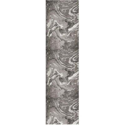 Abbildung von FLAIR RUGS Läufer &quot;Marbled&quot;, rechteckig, dezenter Glanz, mehrfarbig, modernes Marmor Design, Teppichläufer