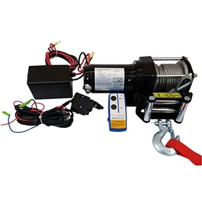 Abbildung von Berger + Schröter 31779 Profi Seilwinde, 12 V, Stahlseil