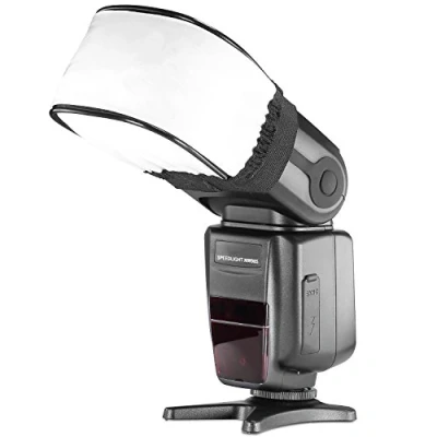Abbildung von NEEWER Pro Universeller weiche Mini Blitz Bounce Diffusor Kappe, kompatibel mit Canon, Nikon, Godox, Yongnuo, TT560 NW550 NW561 NW570 NW580 NW625 NW635 NW 670 750II NW645 NW655 Speedlite Blitze