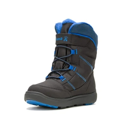 Abbildung von Kamik Stance Snowboot/Winterstiefel Black blue für Kinder, Größe: 34, Schuhe