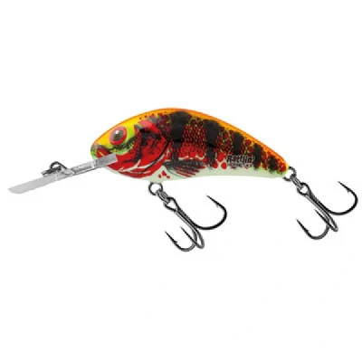 Abbildung von Salmo Rattlin Hornet Floating 6,5cm Holo Red Perch Wobbler
