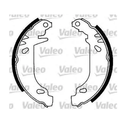 Abbildung von VALEO 562040 Bremsbacken Hinterachse 180 40 ohne Radbremszylinder RENAULT: TWINGO 1, 1 Kasten, 19 II Cabrio