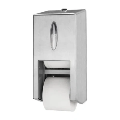 Abbildung von Tork Doppelrollenspender für hülsenloses Midi Toilettenpapier T7 Spender