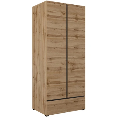 Abbildung von INOSIGN Drehtürenschrank &quot;Cross, moderner griffloser Kleiderschrank&quot;, Wäscheschrank mit Schublade, Garderobe, Türen