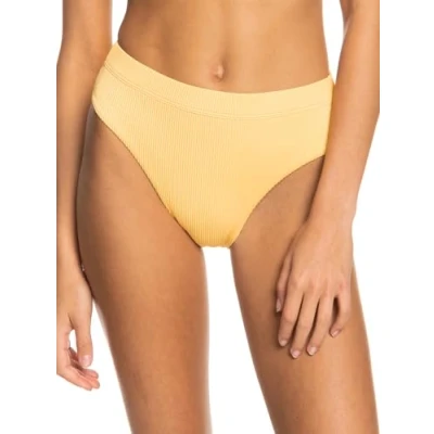 Abbildung von Roxy LOVE THE Shorey Bikinihose, Damen, Größe: Medium, Flax