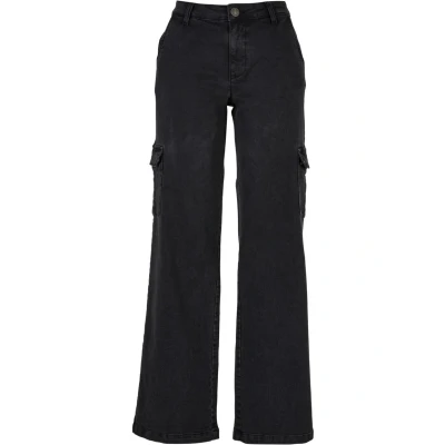 Abbildung von Urban Classics HIGH Waist Flared Jeans, Damen, Größe: 26, Black washed