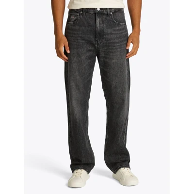 Abbildung von Tommy Jeans OTIS Regular Straight Leg, Herren, Größe: 33x32, Denim black