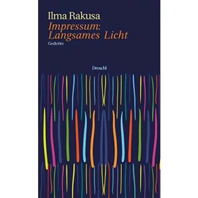 Abbildung von Impressum: Langsames Licht: Gedichte