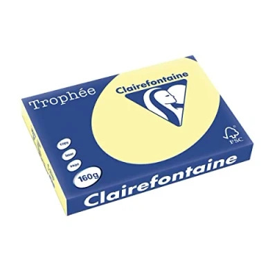 Abbildung von Clairefontaine Kopierpapier Trophee A3 160g/qm VE=250 Blatt kanarienge