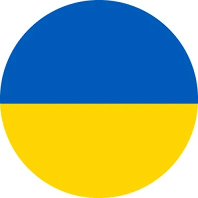 Abbildung von Essbarer Tortenaufleger * Ukraine 20cm Durchmesser // Tortendekoration Partyartikel