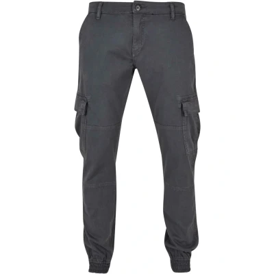Abbildung von Urban Classics Washed Jogging Cargohose, Herren, Größe: 31, Darkshadow