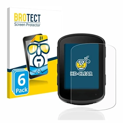 Abbildung von BROTECT (6 Stück Schutzfolie für Garmin Edge 540 / 840 Displayschutz Folie Ultra Klar