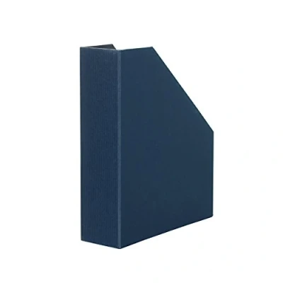 Abbildung von Rössler Papier 1318452900 S.O.H.O. Stehsammler für DIN A4, 8,5 x 26 31,5 cm, navy, 1 Stück