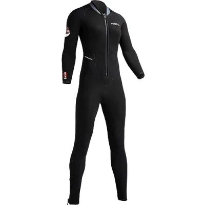 Abbildung von Cressi Endurance Lady Monopiece Wetsuit 5mm Damen All In One Overall Tauchanzug Aus Neopren Für Taucher Und Schnorchler, Schwarz, S/2