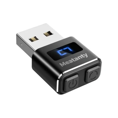 Abbildung von meatanty Metall 3 Modi Maus Jiggler, USB Mouse Jiggler mit Modus und EIN/AUS, Beweger Digitalanzeige Schutzhülle, Verhindern Sie, DASS der Computer in den Energiesparmodus wechselt