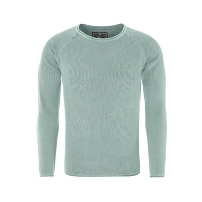 Abbildung von Key Largo MST Thomas Round NECK Strickpullover, Herren, Größe: Small, Bambus (410)