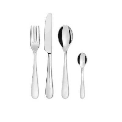 Abbildung von Alessi Besteckset Nuovo Milano 5180S24M Monoblock 24 teilig von Ettore Sottsass