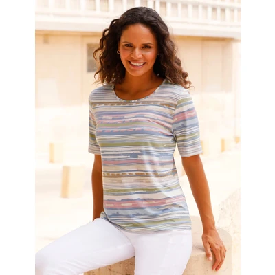Abbildung von Casual Looks Kurzarmshirt &quot;Rundhals Shirt&quot;