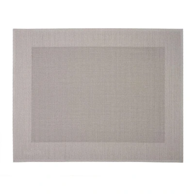 Abbildung von Westmark Tischsets/Platzsets, 4 Stück, 42 x 32 cm, Synthetik, Grau/Braun, Saleen Edition: Home
