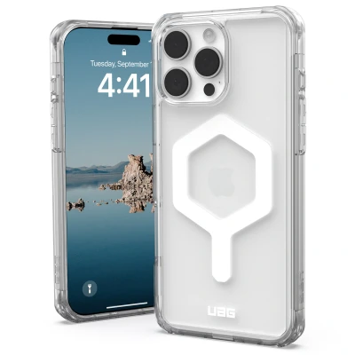 Abbildung von Apple iPhone 16 Pro Max Hülle MagSafe Kunststoff UAG Hard Case/Backcover Handyhülle Transparent Shockproof/Stoßfest