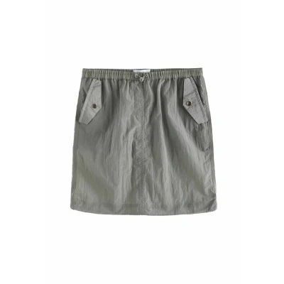 Abbildung von Next Regular FIT Minirock, Damen, Größe: MxR, Silver