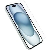 Abbildung von OtterBox Premium Glass Displayschutz für iPhone 16, gehärtetes Glas, hervorragender Kratzschutz, übersteht Stürze bis zu 0,9m