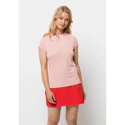 Abbildung von Jack Wolfskin Prelight Sport Tshirt, Damen, Größe: Small, Rose smoke