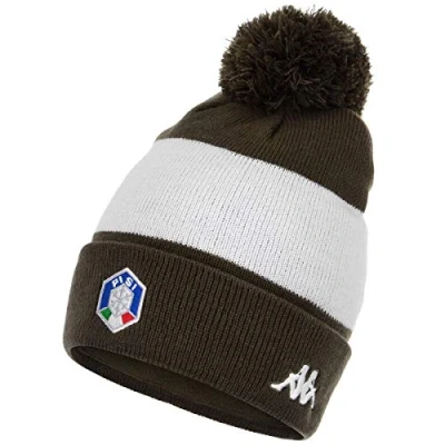 Abbildung von Kappa 6cento Flock P FISI Cap, Green Afrika White, XS S