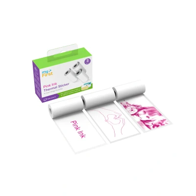 Abbildung von Thermoaufkleber für myFirst Insta Wi, 20 &amp; 2, Rosa Tinte
