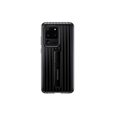 Abbildung von Samsung Galaxy S20 Ultra Hülle Kunststoff Hard Case/Backcover Handyhülle Schwarz Shockproof/Stoßfest