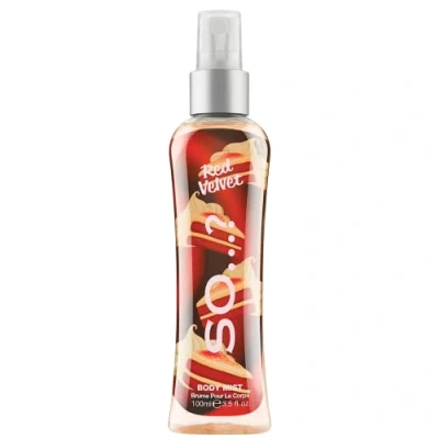 Abbildung von Body Mist By So…? damen Red Velvet Duftendes Körpernebel, bodyspray für 100ml