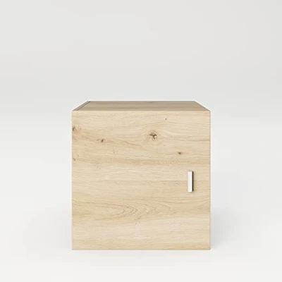 Abbildung von phoenix group Fortuna Türcontainer, Regaleinsatz mit Tür, Artisan Eiche