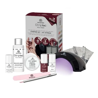 Abbildung von Alessandro Striplac Peel Or Soak Starter Set 126 Velvet Red
