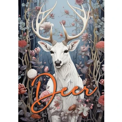 Abbildung von Hirsche Malbuch für Erwachsene: Herbst Malbücher Erwachsene Waldtiere Hirsch Graustufen Zentangle Tiere A4: ... Deer A4 (Autumn Coloring Books, Band 2)