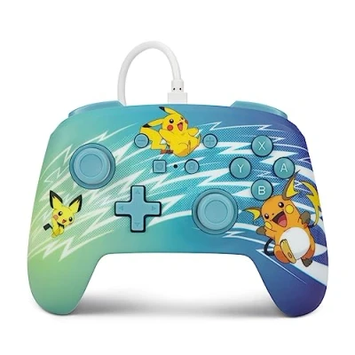 Abbildung von PowerA Nintendo Switch Controller Pokémon Pikachu Evolution kabelgebunden