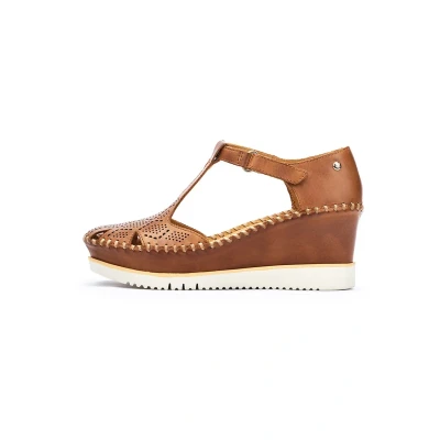 Abbildung von Pikolinos Aguadulce W3Z Keilsandalette, Damen, Größe: 39, Light brown Schuhe