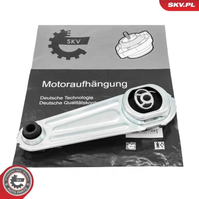 Abbildung von ESEN SKV 75SKV059 Motorlager hinten Gummimetalllager Aluminium, Gummi 262mm 52mm RENAULT: SCENIC 2, MEGANE 2 Kombi, CLIO 3, DACIA: Sandero I