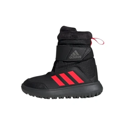 Abbildung von adidas Performance Winterplay Unisex Snowboot/Winterstiefel für Kinder, Größe: 31.5, Core black/solar red/iron metallic Schuhe