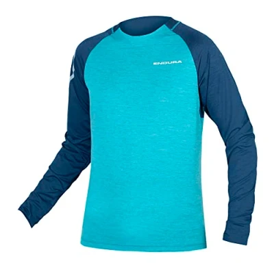 Abbildung von Endura Langarm Langarmshirt, Herren, Größe: XL, Blau