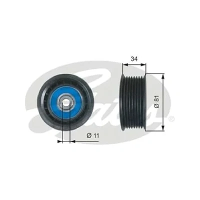 Abbildung von GATES T36517 Umlenkrolle Micro V UNIQUE FIT mit Rillen