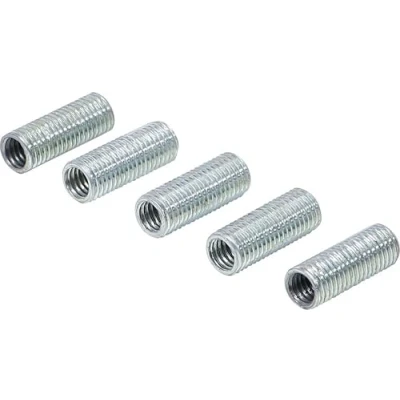 Abbildung von BGS 9538 1 Gewinde Reparaturhülsen Innengewinde M6 x 1,0 mm / Aussengewinde M8 5 tlg.