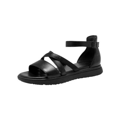 Abbildung von Tamaris Plateausandalette, Damen, Größe: 39, Black Schuhe