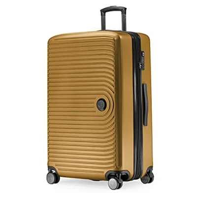 Abbildung von HAUPTSTADTKOFFER Mitte Großer Hartschalenkoffer, TSA, 4 Rollen, Check In Gepäck mit 8 cm Volumenerweiterung, 77cm, 130 Liter, Herbstgold