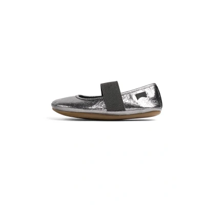 Abbildung von Camper Right KIDS Riemchenballerina für Kinder, Größe: 33, Dunkelgrau Schuhe