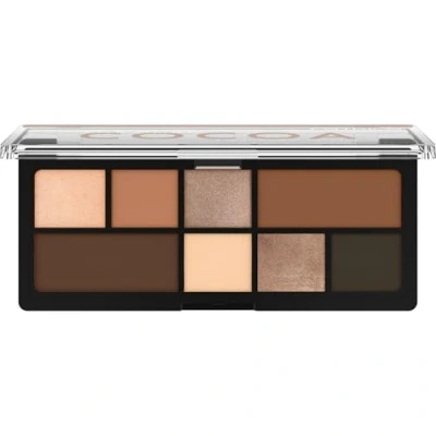 Abbildung von Catrice The Dark Cocoa Eyeshadow Palette, Lidschatten, Mehrfarbig, 8 Farben, intensiv, schimmernd, farbintensiv, glitzernd, vegan, ohne Mikroplastikpartikel, Parfüm, ölfrei, 1er Pack (9g)