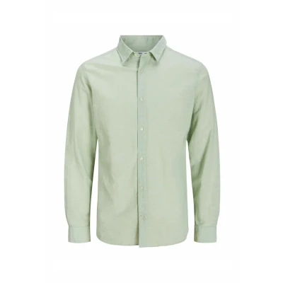 Abbildung von Jack &amp; Jones Jjebreeze Hemd, Herren, Größe: 4XL, Iceberg green